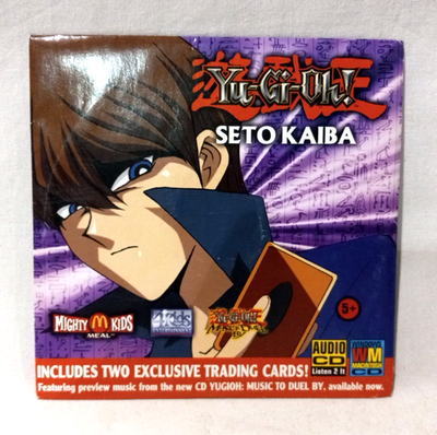MCDONALDS 1996 YU-GI-OH MIGHTY KIDS MEAL CD - SETO KAIBA - NEW IN