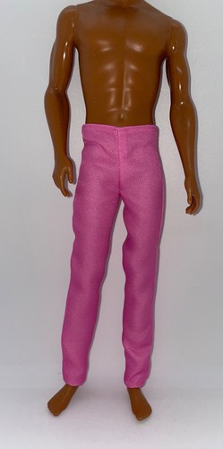 Barbie Made to Move Signature Looks Model #17 Ken Doll Pink Jeans Denim Pants