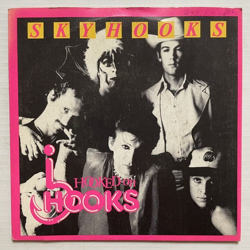 Skyhooks Hooked On Hooks Vinyl Record 7” 45 RPM K-8820 Mushroom Records 1982 - Picture 13 of 24