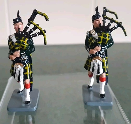 BRITAINS 40330 GORDON HIGHLANDERS PFEIFE + TROMMELBAND METALL SPIELZEUG SOLDAT SET 2 VERPACKT - Bild 16 von 24