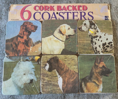 Great Coasters #14768 Lot De 2 Dessous De Verre Carrés