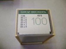 50 SIZE 65/9 GROZ-BECKERT 1128 88X1 88X9 44X3 DAX1 SEWING MACHINE NEEDLES A453