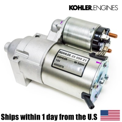 Solenoide Di Avviamento Originale Kohler 25 098 17-S - Ricambio OEM Per Motori
