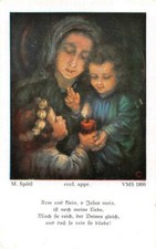 Flei&szlig;bildchen Heiligenbild Gebetbild Sp&ouml;tl" Holy card Ars sacra" 10571"