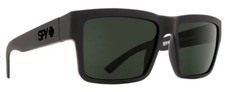 Spy Optic MONTANA Sunglasses - Soft Matte Black / HAPPY Gray Green POLAR NEW