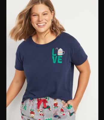 Old Navy Matching Holiday Graphic 