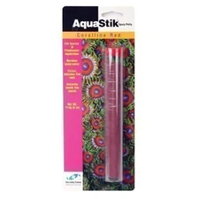 Two Little Fishies Aquastik Underwater Epoxy Putty Red Coralline 8 Ounce