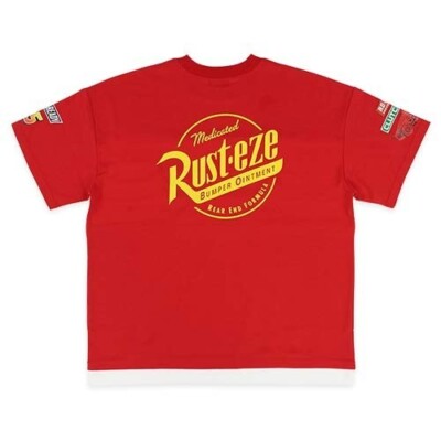 Japan Tokyo Disney Resort Cars T-shirt Red oversize | eBay