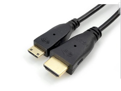 HDMI TO MINI HDMI CABLE FOR PHONE TABLET LAPTOP PC COMPUTER TO HDTV TV MONITOR