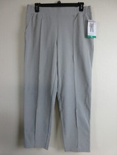 Mondetta Women's Textured Pintuck Straight Leg Pant Size XL - Beige NWT 