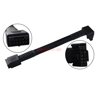 Pcie 5.0 16pin Connector für GPU GeForce RTX 4090 4080 12VHPWR 90 Degree Elbow
