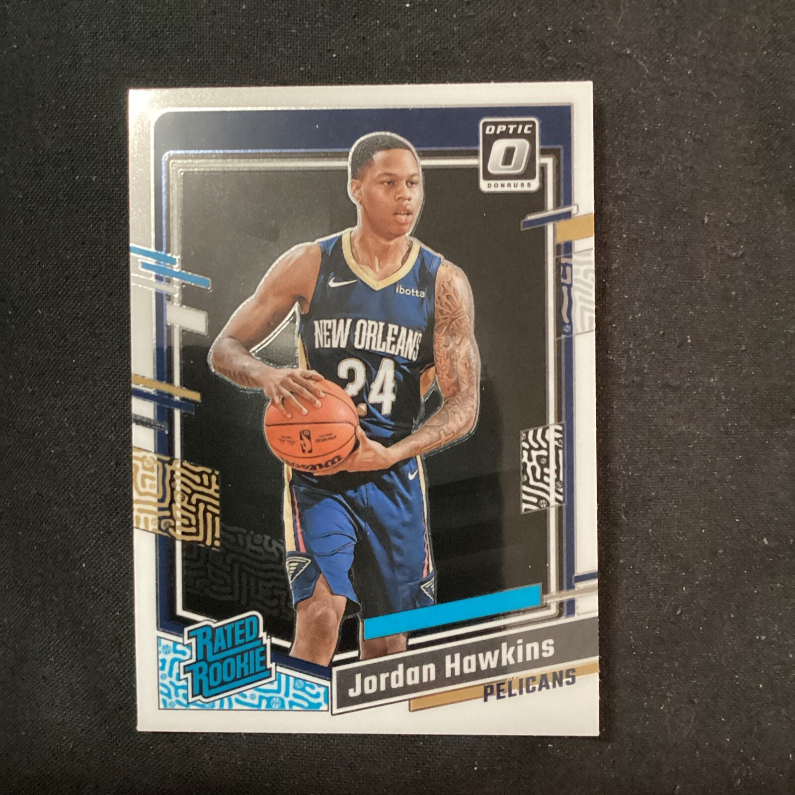 2023-24 Donruss Optic Rated Rookies Jordan Hawkins #238 63