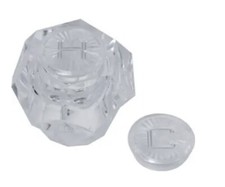 Replacement For Nibco/Phoenix Hot/Cold Faucet Handle - Clear