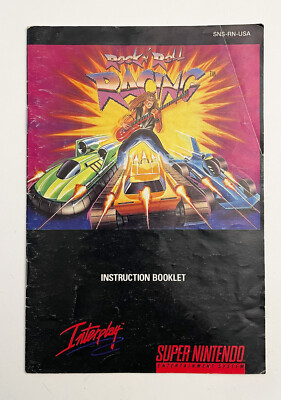 Rock n Roll Racing - SNES NUR ANLEITUNG