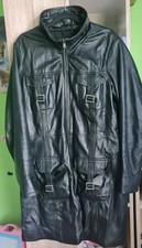 Womens Leather Coat Size 14