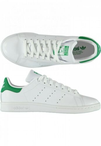 Scarpa da ginnastica unisex Adidas Originals Stan Smith bianco-verde - Foto 1 di 5
