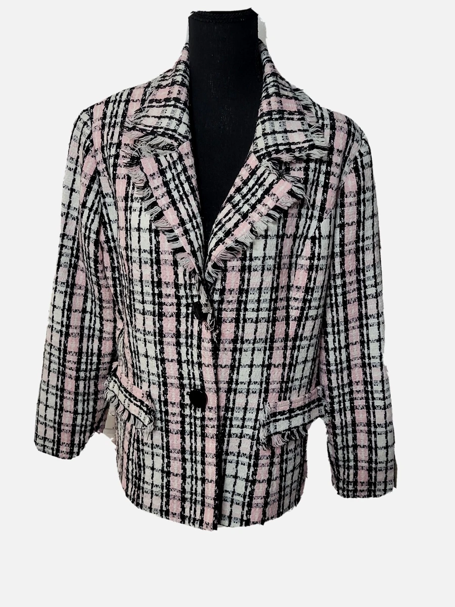 Pink blazer size clearance 22