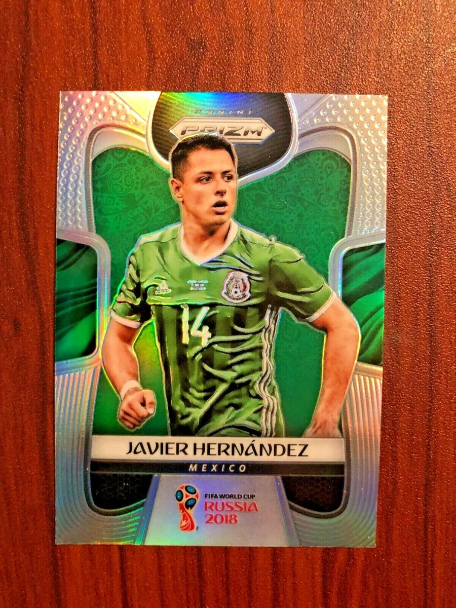2018 Javier Hernandez Panini Prizm World Cup Silver Refractor FIFA