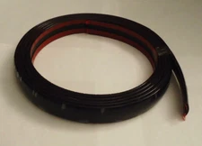 1" 25MMX20FT Black Trim Exterior/Interior Door/Body Side Accent Molding Roll