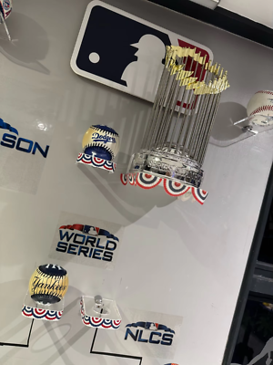 30cm (H) The Baseball Replica Trophy Cup Atlanta Braves 2021 World