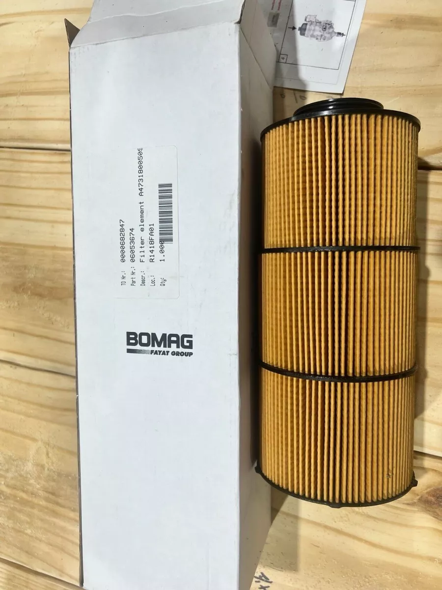 GENUINE NEW BOMAG 06053674 FILTER ELEMENT | eBay