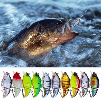 Bassdash Swimbaits Pike Trout Glide Baits Minnow Hard Fishing Lure Bass T8L C7X9