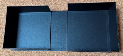 Hochwertige, edle Portfolio-Box 25 x 25 cm / Handgefertigt vom Buchbindermeister