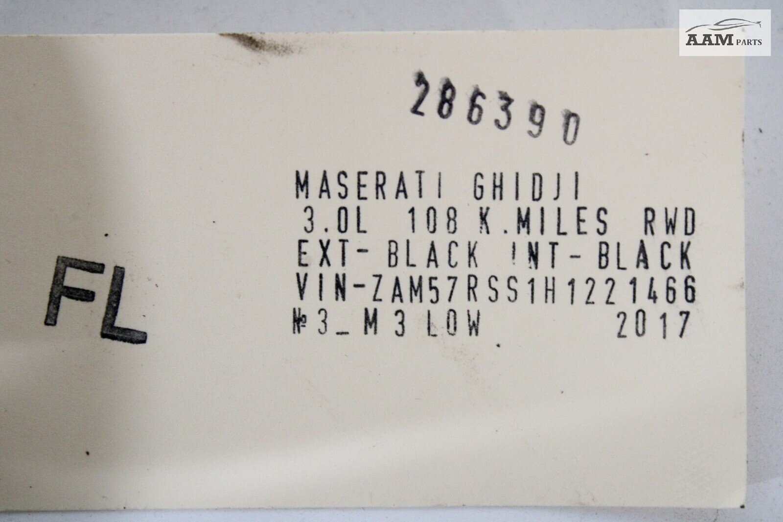 2014-2020 MASERATI GHIBLI M157 FRONT LEFT DOOR LOCK LATCH ACTUATOR W/ CABLE OEM
