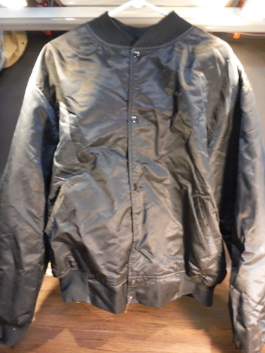 Vintage King Ward Bus Coach Lines Holyoke Ma. Satin Bomber Jacket Adult XXL - Picture 3 of 4