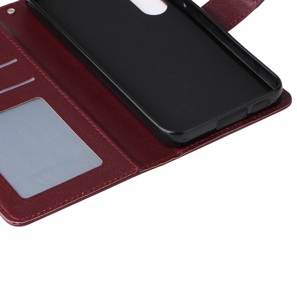 For Samsung Galaxy S25 S24 Ultra Plus S22 S23 FE Wallet Case Leather Flip Cover - Image 4 of 4