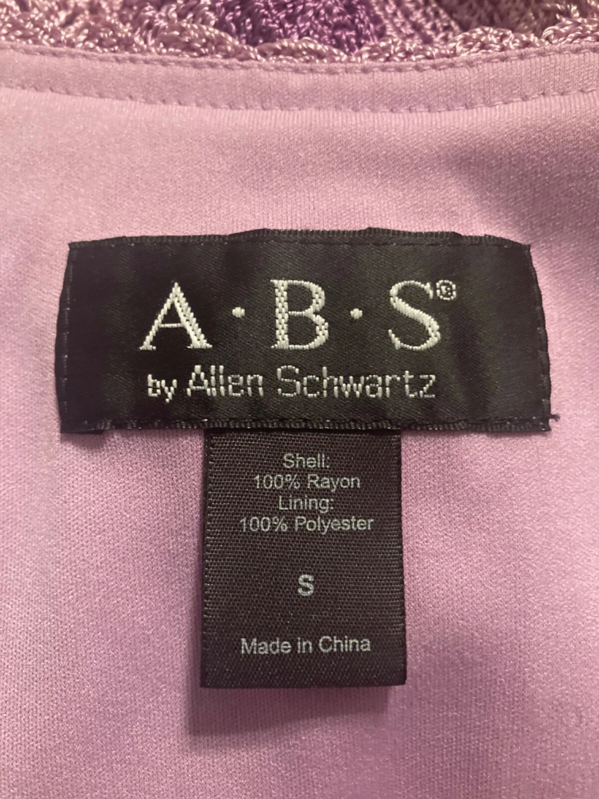 UNDERCOVER Abito vintage Allen Schwartz all'uncinetto
