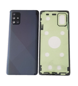 Original Samsung Galaxy A71 SM-A715F Akkudeckel Backcover Schwarz + Kleber B