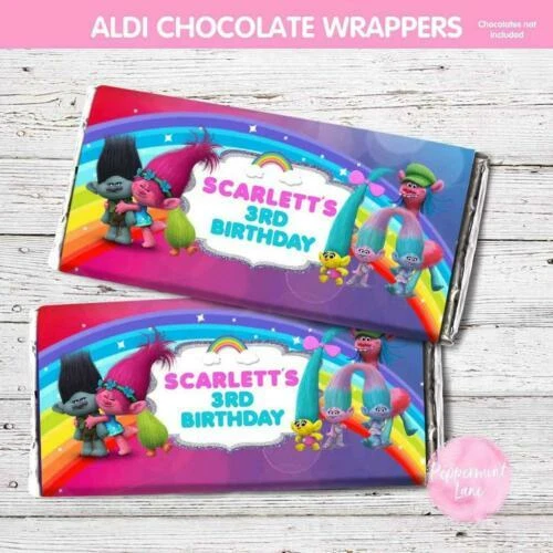 Trolls Birthday Party Favours & Party Bag Fillers