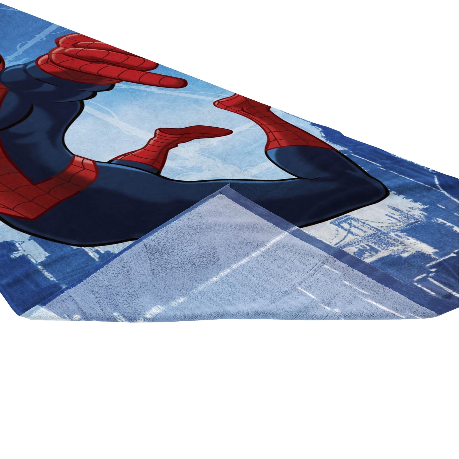 Spiderman Strandtuch 70x140 Cm - Marvel Badetuch Aus 100% Baumwolle Für Kinder