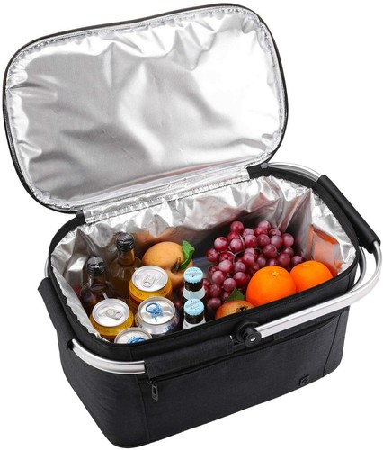 CAMP/OUTDOOR/ Picnic Baskets 32L (Large Grey) - Picture 5 of 5