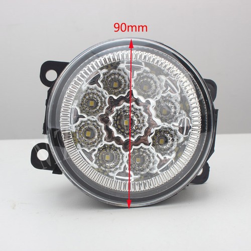 Pair LED Fog Light Front Bumper Lamp For Jaguar X-Type S-Type XK XJ XK8 XKR X350 - Picture 4 of 10
