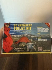 Cleanwaste GO Anywhere Toilet Waste Kits-12/Pack CASE NEW