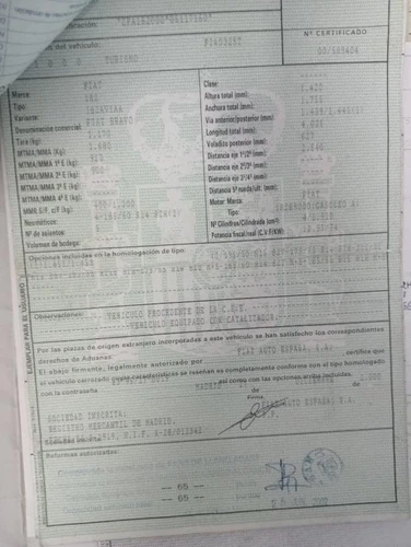 99560216 Bomba Freno para FIAT BRAVO (182) JTD 100 Sport 2001 135892 - Imagen 7 de 7