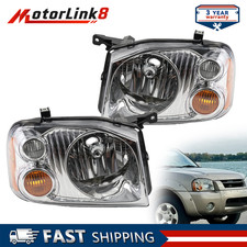 For 2001-2004 Nissan Frontier Headlights Headlamps Pair Left Right