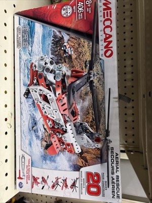 Meccano Maker System 16211 Aerial Rescue Building Set Helicopter [Retired]