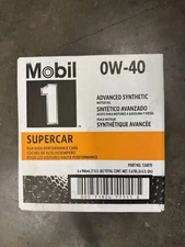 Mobil 1 Full Synthetic Motor Oil OW-40 Brand New Unopened Car oil 6 Quarts