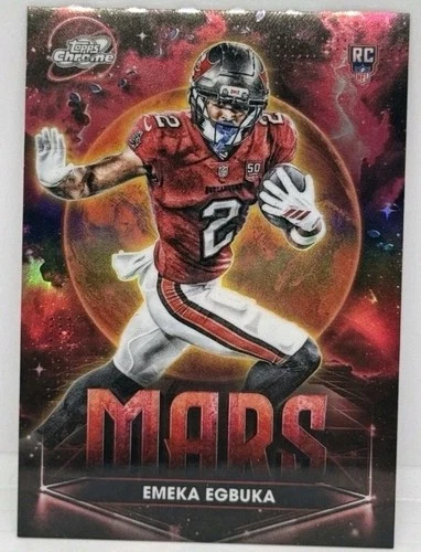 2025 Topps Cosmic Chrome Emeka Egbuka Mars (RAW)