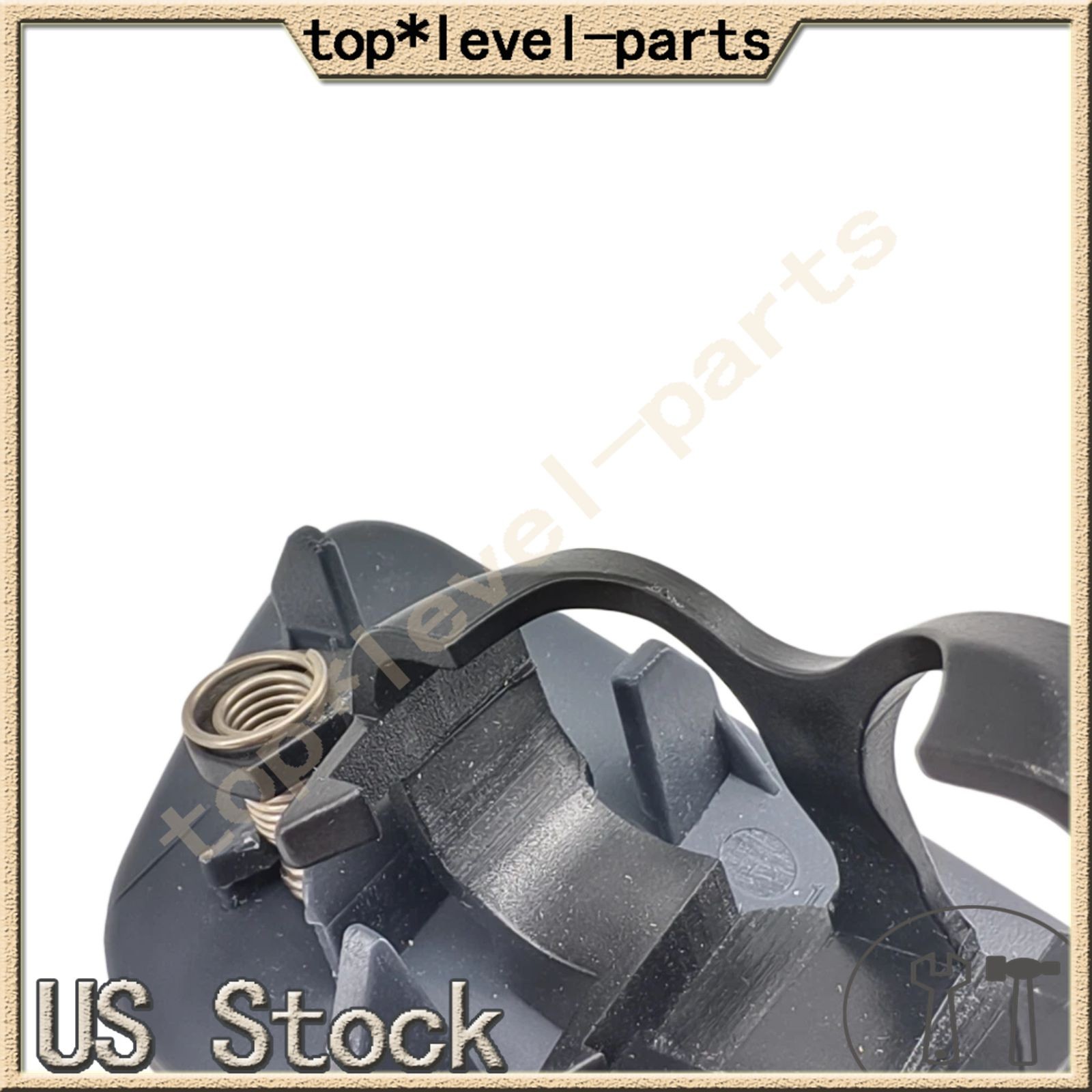 Front LH+RH Headlamp Washer Jet Cover Fit 10-18 Rolls-Royce Ghost 61677244959