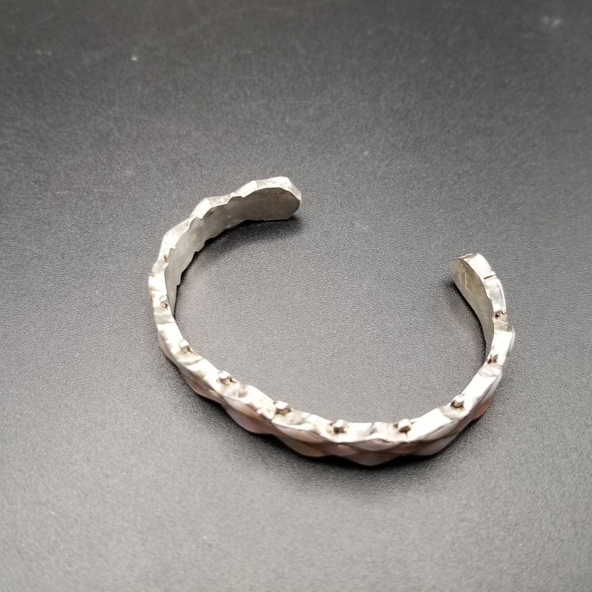 Shell Top Diamond Shape Sterling Silver Vintage C… - image 3