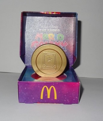 Super Mario Galaxy Coin 2026 NEU McDonald s Buch