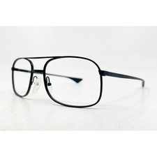 ArtCraft Eyeglass Frames Mens Black Used Double Bridge Square DR 58-18 140