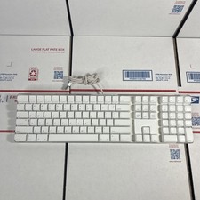 Genuine Vintage Apple Mac A1048 Wired Keyboard w/2 USB Ports -SAME DAY-WARRANTY
