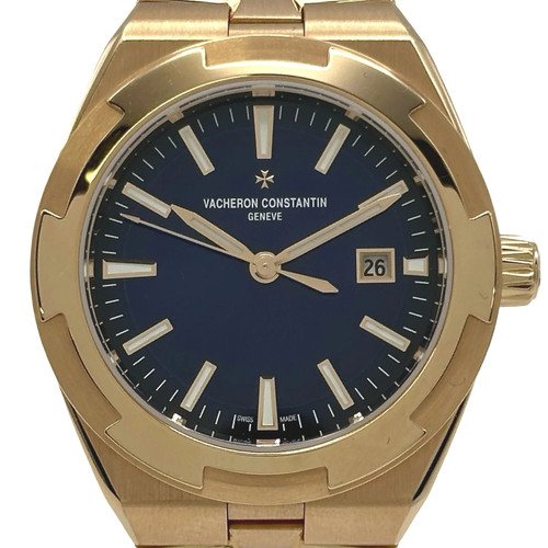 VACHERON CONSTANTIN 4600V/200R-B979 34mm PG Blue Dial Automati...