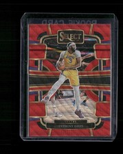 2023-24 Panini Select #20 Anthony Davis Red Wave Prizms