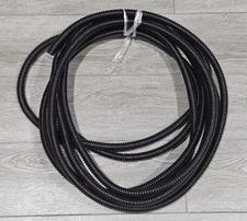 Non-Split Flexible Polyethylen Wire Loom Tubing - Black 3/4. 30 Feet